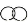 2 pcs 1 Set Piston Ring Set For STIHL 009, 010 AV 1120 034 3000 36MM x 1.5 Kolbenring Rings Chainsaw Motor Engine