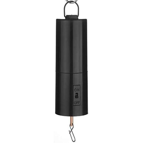 FENDISI Hanging Black Rotating Motor for Wind Spinner and Wind Chimes， Mobile Battery Operated Garden Decor Accessoy，Not Included Battery