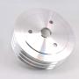 KIPA Aluminium triple groove crankshaft pulley For SB Chevy SBC 350 Crank SWP Short Small Block Chevy with a Short Water Pump 6.6