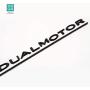 ZENIX Tesla Model 3 Y Dual Motor Performance Badge 3D Metal Car Rear Trunk Emblem Sticker Badge Decals Compatible Decorative Accessories (Dual Motor) Chrome Delete/Black