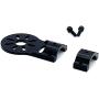 Tuimiyisou Drone Motor Mount UAV Motor Seat Fixed Bracket for RC Quadcopter Multicopter UAV 16mm Black Drone Motor Fixed Base