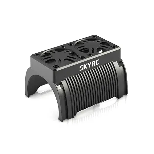 Ventilateur à moteur double 5 à 7,4 V pour voitures de contrôle à distance d'échelles 1/5 avec boîtier, câble d'alimentation et accessoires de fixation. Ventilateur à moteur double 5 à 7,4 V pour voitures de contrôle à distance d'échelles 1/5 avec boîtier, câble d'alimentation et accessoires de fixation.