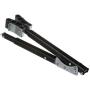 attwood 460-ADJ Adjustable Transom Saver, 36 to 60 Inches, Steel Construction, Rubber Pads, Corrosion-Resistant Black Finish