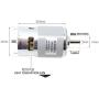 HANPOSE DC Motor 12V 15000RPM 775 200w Ball Bearing Large Torque High Power Low Noise Brushed DC Motor Driver for Electrical Tools DIY (775-200W)