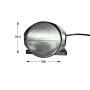 DC 12V Vibrating Motor Nylon Housing with Speed Regulator Truck Anti-Fatigue Vibrator for Vibration Screen Massage Bed, Black