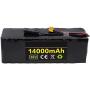 Multinn 36V 14Ah E-Bike Lithium Battery Pack, Built-in BMS Board, with Capacity and Voltage Display, Comes with Charger, for 50-500W Motors,T