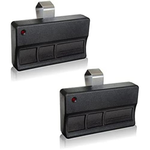 2 Replacement for LiftMaster 373LM Chamberlain 950CD 953CD Sears Craftsman 139.18191 139.53753 Visor Garage Door Opener Remotes - Compatible with Purple Learn Button
