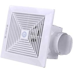 JAHH Ventilation Fan Ventilation Fan Bathroom Garage Exhaust Fan Ceiling and Wall Mount Exhaust Fan for Kitchen/Bathroom, Super Silent, Strong Exhaust