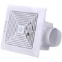JAHH Ventilation Fan Ventilation Fan Bathroom Garage Exhaust Fan Ceiling and Wall Mount Exhaust Fan for Kitchen/Bathroom, Super Silent, Strong Exhaust