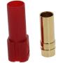 Heyiarbeit 4 Sets XT150 Connector Adapter Male Female Plug 6mm Large Current Motor Gold Bullet Connector for RC Lipo Battery ESC Motor