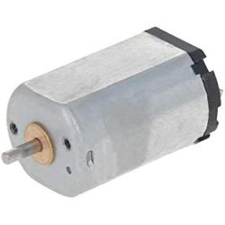 Fielect DC Motor 1.5V-4.5V 9000-13000RPM 0.04A Micro Motor Electric Motor Round Shaft for RC Boat DIY Airplane Toys Model DIY Hobby, 1 PCS