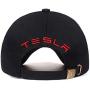 ARKOSKNIGHT Adjustable Embroidered Baseball Caps Tesia-Logo Racing Motor Hat Fashion Street Dancing Sports Travel(Black-Red)