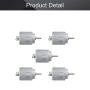 Fielect 5Pcs DC Motor 3V 14000RPM Electric Motor Micro Motor Round Shaft for DIY Airplane RC Boat Toys Model DIY Hobby