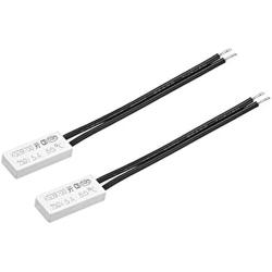 uxcell KSD9700 Thermostat, 55℃ Normally Open Temperature Switch, N.O 5A Thermal Switch Temperature Controller 2pcs