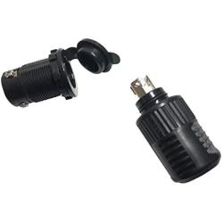 LucaSng Marine Waterproof Plug & Receptacle Set 12/24/36V Replacement