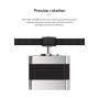 Creality Upgraded 3D Printer 42-34 Stepper Motor Set (2 Phase 0.8A 1.8 Degree 0.4N.M) with Rubber Vibration Dampers and M3 Screw for Ender-3 V2 Z-Axis, for CR-10 10S Ender 3/ Pro Ender 5 3D Printer