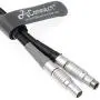 AConnect RS Cable for ARRI cforce RF Motor 3 Pin Male to 7 Pin Male Run Stop Connector for cmotion cPRO Motor camin CAM Alexa Amira Compatible with K2.0015754 24.8in|63cm