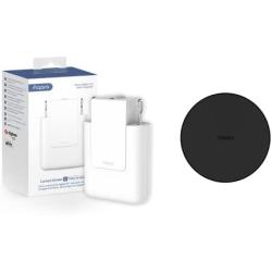 Aqara Smart Curtain Motor E1 Plus Aqara Smart Hub M2 (2.4 GHz Wi-Fi Required), Electric Curtain Driver for Home Automation, Support HomeKit, Alexa, Google Assistant and IFTTT (Track Version)