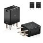 15328867 Compatible with GMC Buick Chevy Ac Compressor Clutch 12077866, 13500126 Relay Engine Cooling Fan Motor Multi-Purpose Relay 5 Pin 12 VDC 20A（2Pack)
