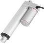 Walfront 100mm Stroke Linear Actuator 24V Small Electric Linear Actuator Cylinder Lift Stroke Heavy Duty 750N Maximum Push Linear Actuator with Mounting Brackets