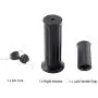 12V 84V Electric Bike Throttle Grip Handlebar Battery Voltage Half Twist Throttle with LED Display and Power Key Locker for Motorbike Motorcycle and E Bike
