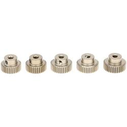 Vehicles-OCS 5pcs 64DP 3.175mm 31T 32T 33T 34T 35T Pinion Motor Gear Set for 1/10 RC Car Brushed Brushless Motor