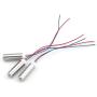 DGHAOP 6Pcs DC Coreless Motor 1.5v-3v Waterproof Micro Vibration Mini Vibrating Motor for Electric Toothbrush Toys Dental Equipments, 7mmx25mm 5000-24000rpm