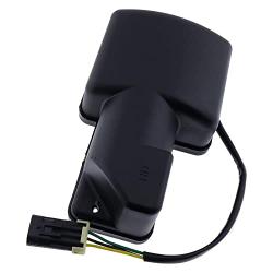 FridayParts Wiper Motor 6679476 Compatible with Bobcat 320 322 325 328 331 334 337 341 430 435 751 753 763 773 863 864 873 883 963 A220 A300 S100 S130 S150 S160 S175 S185 S205, Black