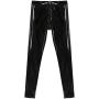 MSemis Mens Faux Leather Pants Punk 80s Rock Skinny Leggings Tight Gothic Motorcycle Biker Pants
