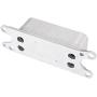 X AUTOHAUX 5184294AE Automatic Engine Oil Cooler Metal 17 Rows Silver Tone for Chrysler 200 300 2011-2013