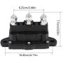 gradora Winch Motor Reversing Solenoid 12V DC Contactor Relay Switch Intermittent Duty 6 Terminals 214-1211A11-06 214-1231-A11