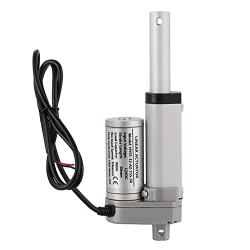 MYFULLY Electric Stroke Linear Actuator | DC 12V Heavy Duty 2 Linear Actuator Motor with Mounting Bracket 900N(225lbs) Max. Lift 10mm/s for Auto Car RV Electric Door Opener (50MM Stroke Length, 1)
