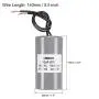 MECCANIXITY CBB60 Run Capacitor 10uF 250V AC 2 Wires 50/60Hz Cylinder 73x38mm for Air Compressor Water Pump Motor