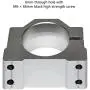 GREESUNY 52mm Aluminum Spindle Clamp Motor Mounting Bracket with 4PCS M6 Screws for CNC Router Engraving Machine