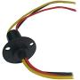 Healcity Slip Ring Collector Ring Rotary Electrical Contact Electrical Slip Ring Joint Rotary Connector (3 Wires 30A Diameter 22mm)
