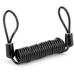 Reminder Cable,Disc Lock Cable, Lock Dual Loop Safety Cable for Scooter Motorcycle Bike Brake Disc, Lock Reminder Cable