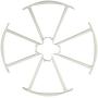 Main Blade Propellers CCW CW Replacement Propeller Guard Protectors Motors for Syma X21 X21W X22 X22W Drone Replacement RC Quadcopter Spare Parts Set White (Propeller Guard 4pcs)