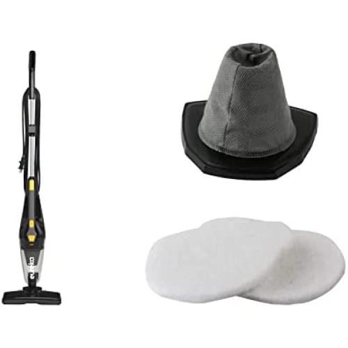 Eureka Blaze Stick Vacuum Cleaner, Powerful Suction 3-in-1 Small Handheld Vac with Filter for Hard Floor Lightweight Upright Home Pet Hair, Dark Black & Filter &Pre Motor Filter, Gray
