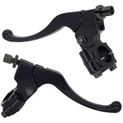Throttle Handle+Left Right Clutch Brake Lever Handle Brake Cable Compatible with XR80 XR100 CRF70 CRF80 Pit Dirt Motor Bike Baja Mini Bike