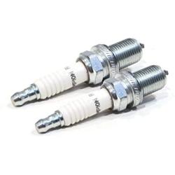 (Pack of 2) Champion Spark Plugs for NGK BCPR6ES, CS6 S100, CS6S100, ZFR5F Motor