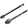 ASTARPRO - 8Pcs Suspension Kits Front Lower Control Arms Inner&Outer Tie Rods Sway Bar Links Replacement for Chevy Malibu Pontiac G6 Saturn Aura