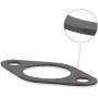 FLYPIG New Exhaust Muffler Gasket Fit for Honda GX240 8HP GX270 9HP GX340 11HP GX390 13HP Engine Go Kart Racing (Pack of 2)