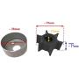 Boat Motor 6G1-44352-00 6G1-44322 Insert Cartridge + Water Pump Impeller for Yamaha Outboard 6HP 8HP 47-11590M Sierra 18-3066 2/4-stroke Engine