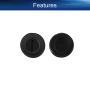 Heyiarbeit Carbon Brush Holder Caps 14mm O.D. 9.7mm Thickness Electric Motor Brush Cover Plastic Fitting Thread Black 2pcs