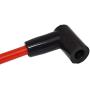 A-Team Performance - 8.0mm Red Silicone Spark Plug Wires - Compatible with Chevrolet SBC Small Block GMC Under the Exhaust Wires HEI 283 305 307 327 350 400