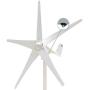 Marsrock 400W Windmill 24V AC with Charging LED Small Wind Turbine Generator MPPT Controller for Wind Solar Hybrid System 2m/s Low Start Wind Speed with 5 Blades(5S-400H-24W)
