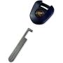 DWL Replacement for Motorcycle Blank Key Uncut Blade for cb1100 cb1300 CBR600RR CBR1000RR CB650F CB500X VFR800 CBR1000 NC700 NC750 CTX700 2014 2015 2016