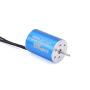Surpass Hobby Blue 2435 4500KV Brushless Motor Shaft 2.0mm with Brushless 25A ESC and Program Card Combo for 1/16 1/18 RC Car