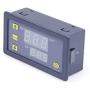 KNACRO 1500W DC 5V Relay Switch, Digital Time Delay Relay Board with Dual-color (Red+Blue) LED Display, On-Off Delay Timer Switch Support Cycle of Time for Car Vehicle (DC 5V, Red+Blue)