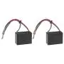 uxcell Ceiling Fan Capacitor CBB61 5/5uF 250V AC 4 Wires Metallized Polypropylene Film Capacitor 48x34x22mm for Electric Fan Pump Motor Generator 2Pcs